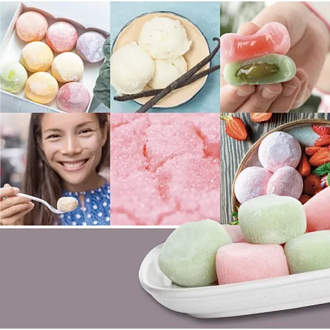 Berry Mochi - Yankee Candle mirisna sveća M (vanila, voćni miris, šećer...)